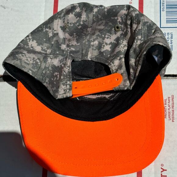Orange Superman Men's Hat - Picture 6 of 6